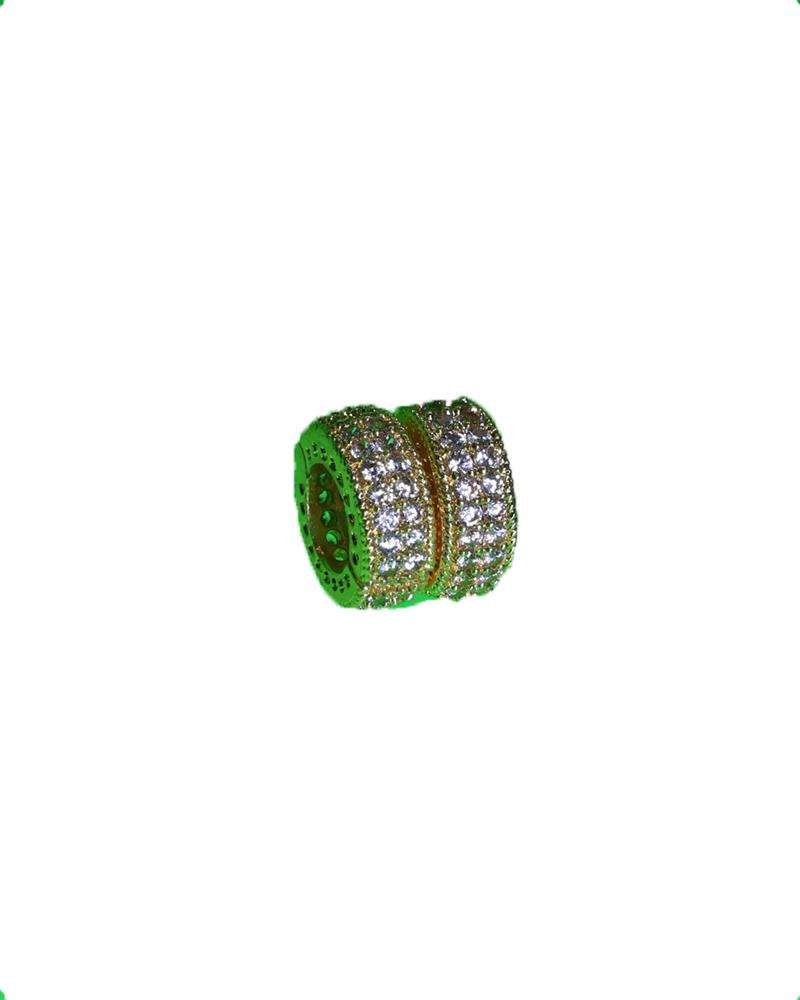 Diamond Look Gold Tone Bangle Set Sparkling Crystal Kada Diamond Look Gold Tone Bangle Set Sparkling Crystal Kada