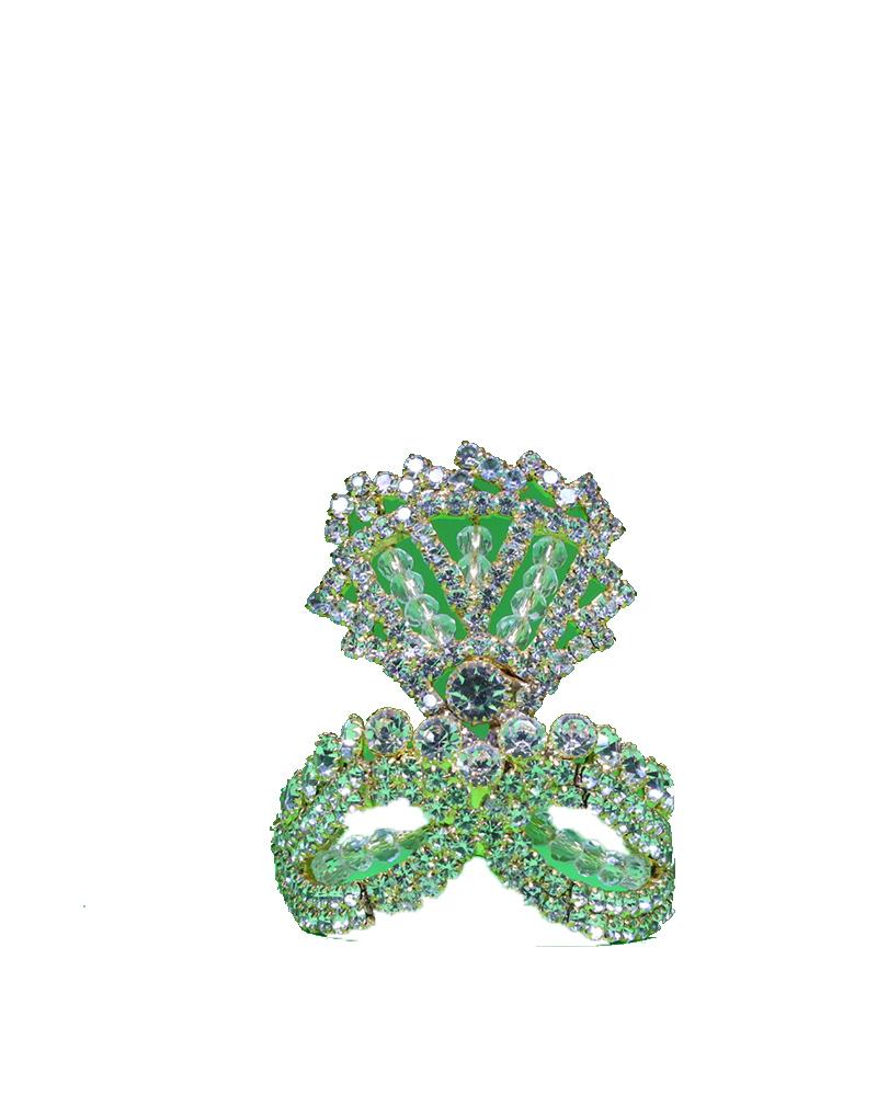 Fancy Crystal Embellished Radha Krishna Crown Accessory
