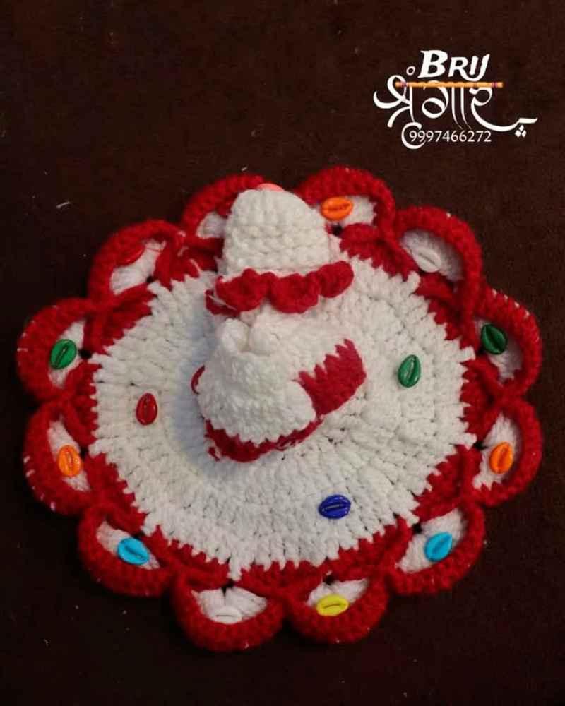 Stylish Woolen Winter Dress Free Size Warm Fabric for Bal Gopal