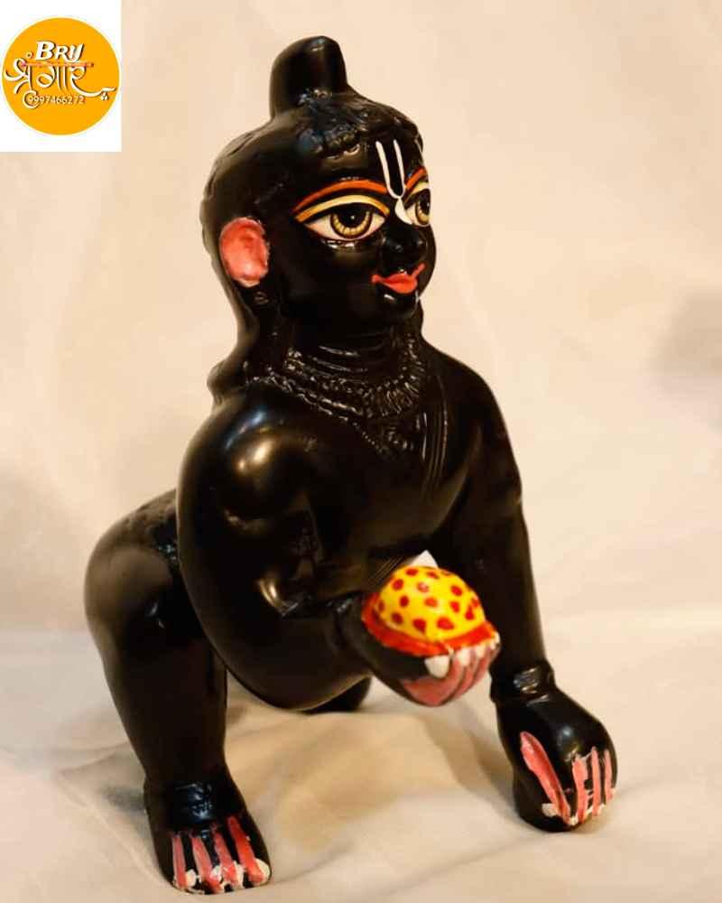 Black Laddu Gopal Pure Ashtadhatu