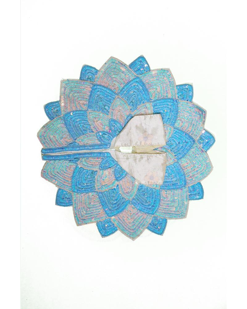 Unique Bal Gopal Dress Lotus Petal Style With Sequin Embellishments
