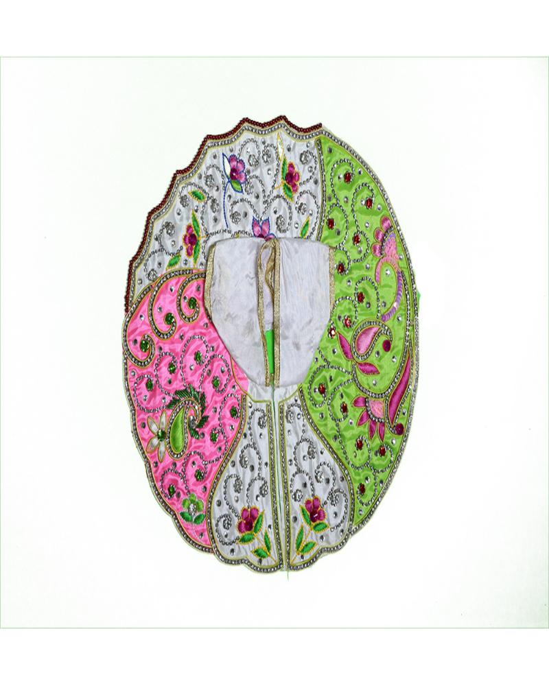 Vibrant Laddu Gopal Dress With Modern Embellished Design
