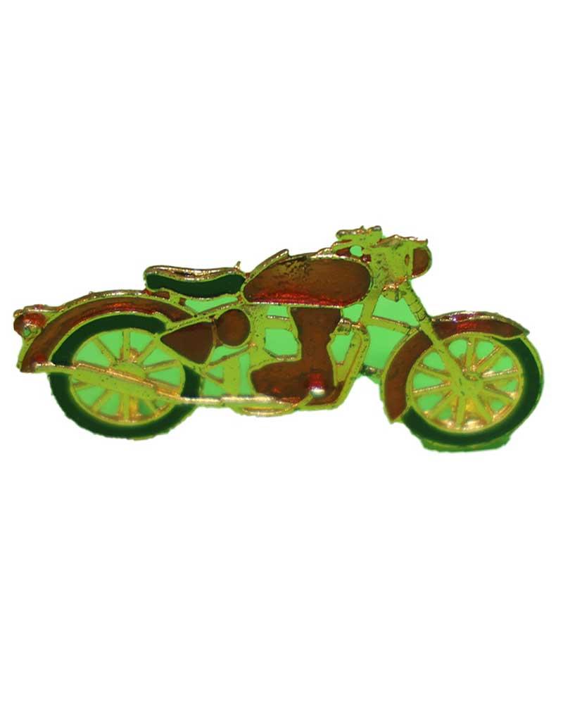 Vintage Style Green and Red Motorbike Toy Vintage Style Green and Red Motorbike Toy