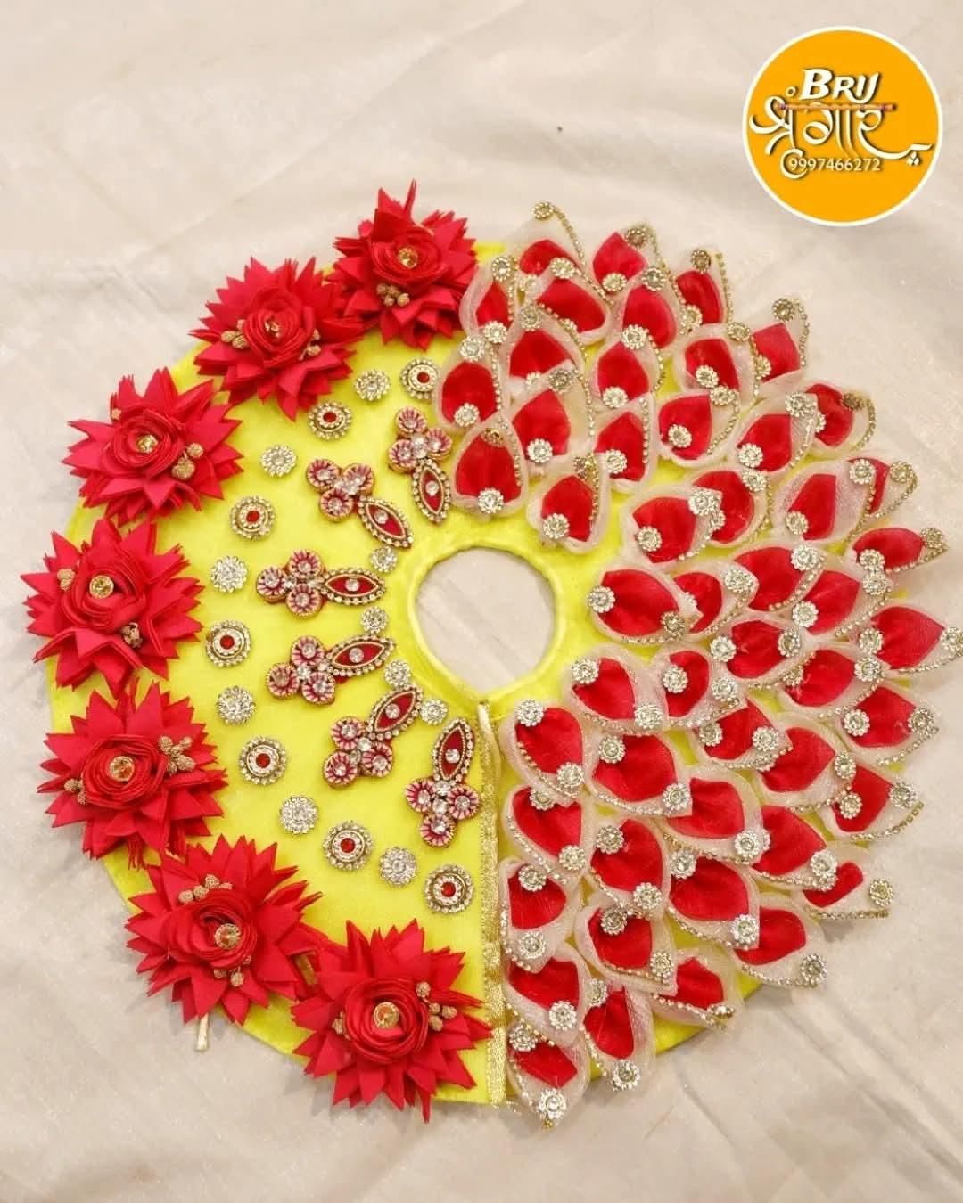 Buy Laddu Gopal Dress With Pagdi Pink Online in Delhi